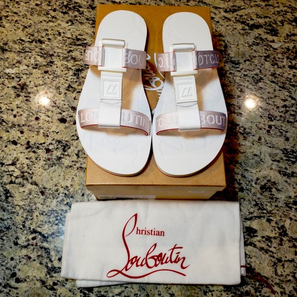 Christian Louboutin Other - NEW Christian Louboutin Surf Flat Men Sandal 44EU/11US